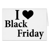 I Love Black Friday (Front Horizontal)