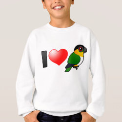 I Love Black-headed Parrots Kids' American Apparel Organic T-Shirt