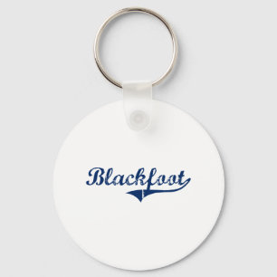 I Love Blackfoot Idaho Keychain