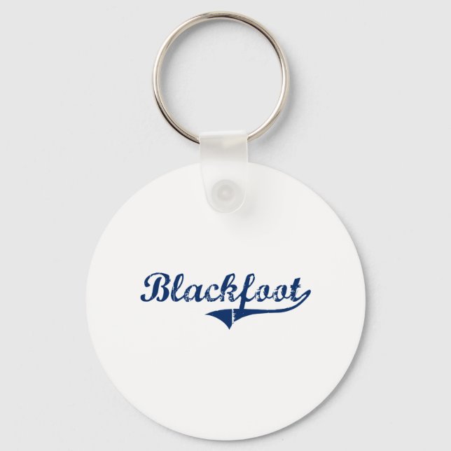I Love Blackfoot Idaho Keychain (Front)