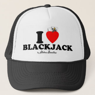 I love blackjack trucker hat