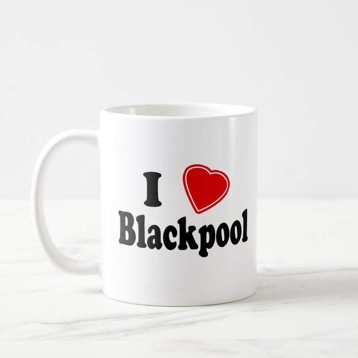 I Love Blackpool Mug