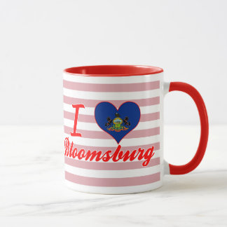 I Love Bloomsburg, Pennsylvania Mug