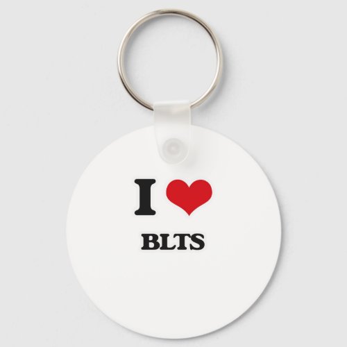 I Love Blts Keychain