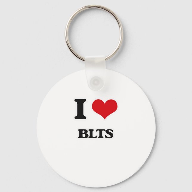 I Love Blts Keychain (Front)