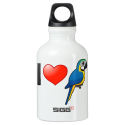 I Love Blue-and-yellow Macaws SIGG Traveller Water Bottle (0.6L)