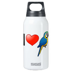 I Love Blue-and-yellow Macaws SIGG Thermo Bottle (0.5L)
