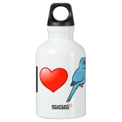 I Love Blue Indian Ringnecks SIGG Traveller Water Bottle (0.6L)