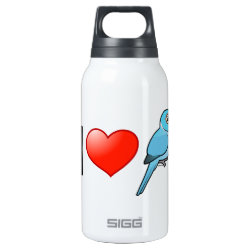 I Love Blue Indian Ringnecks SIGG Thermo Bottle (0.5L)