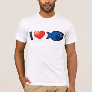 I Love Blue Parrotfish T-Shirt