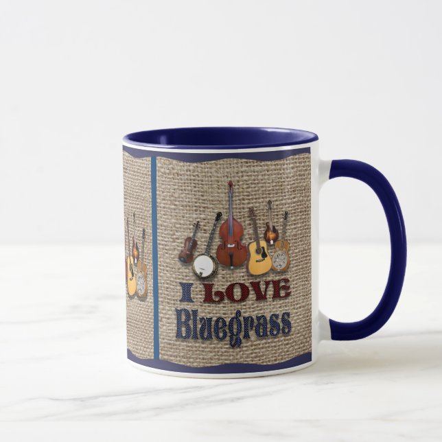 I LOVE BLUEGRASS-MUG MUG (Right)