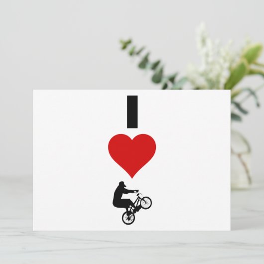 I Love BMX (Vertical) (Standing Front)