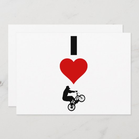 I Love BMX (Vertical) (Front/Back)