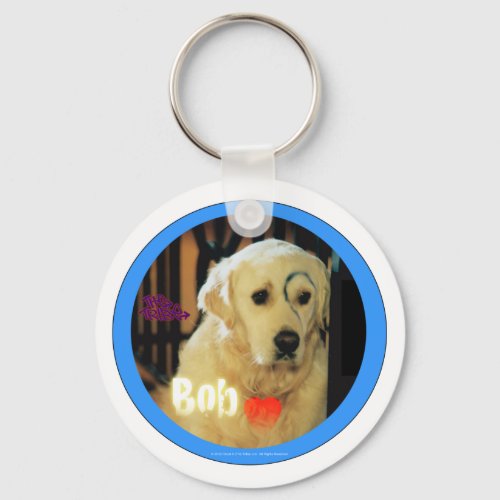 I love Bob the dog Keychain