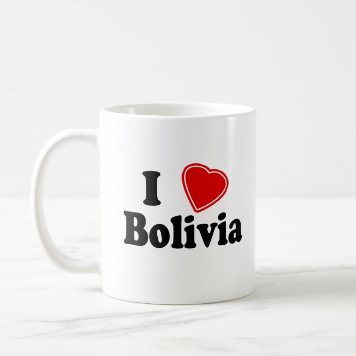 I Love Bolivia Coffee Mug