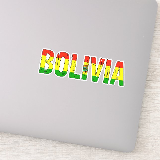 I love Bolivia Sticker (Detail)