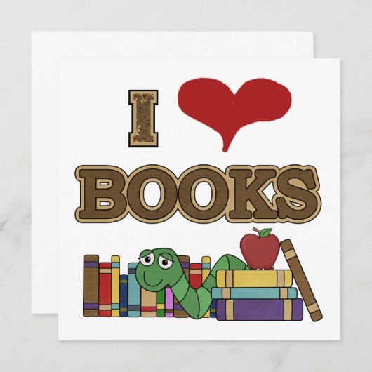 I Love Books (Front/Back)