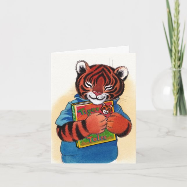 I love books thank you card (Front)