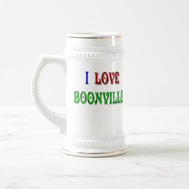 I Love Boonville-Mug Beer Stein (Left)