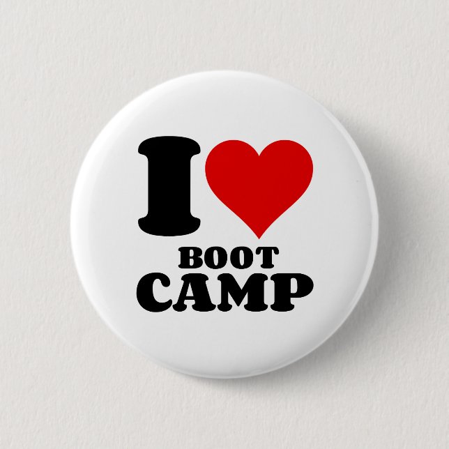 I LOVE BOOT CAMP BUTTON (Front)