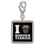 I Love Border Terrier -2- Charm