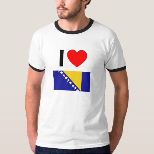 i love bosnia and herzegovina T_Shirt