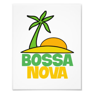 I love Bossa Nova gift for brazillian music lovers Photo Print
