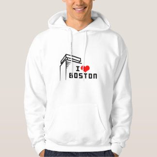 I Love Boston Hoodie