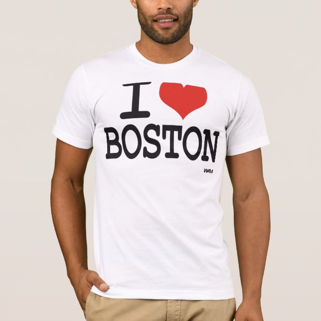 I love Boston T-Shirt (Front)