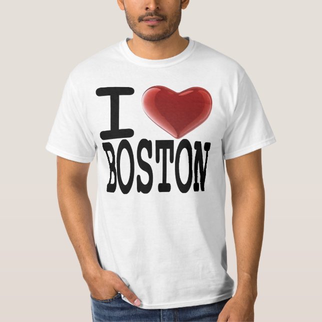 I Love BOSTON T-Shirt (Front)