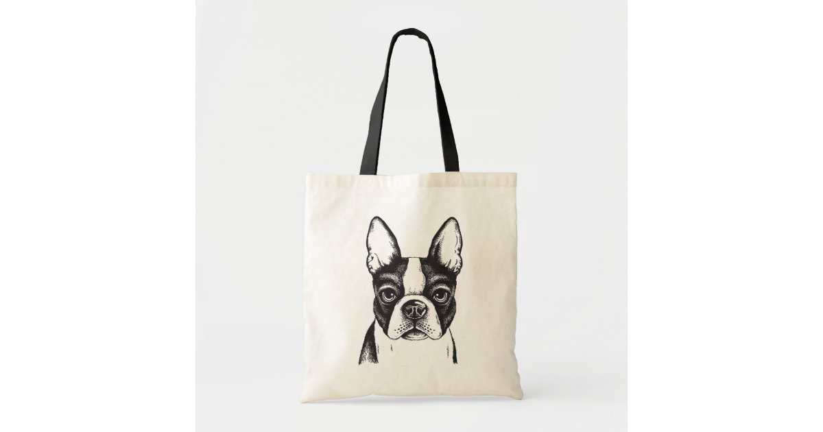 I Love Boston Terriers Tote Bag Zazzle
