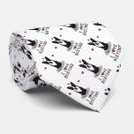 I Love Bostons - Boston Terriers (black &amp; white) Neck Tie