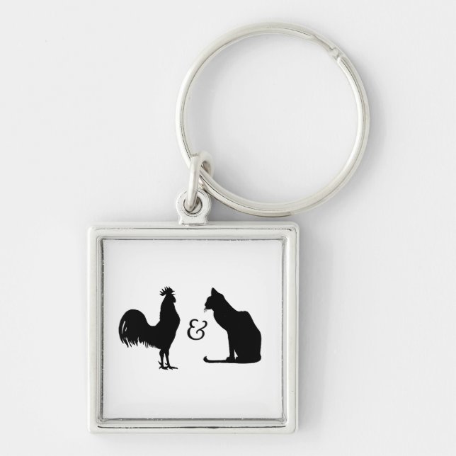 I love both keychain (Front)