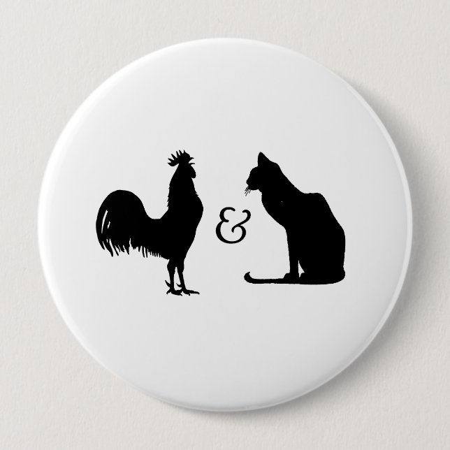 I love both pinback button (Front)