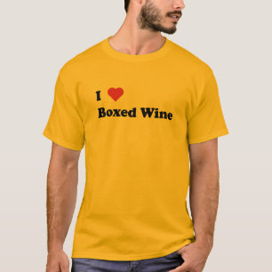 I Love Boxed Wine T-Shirt