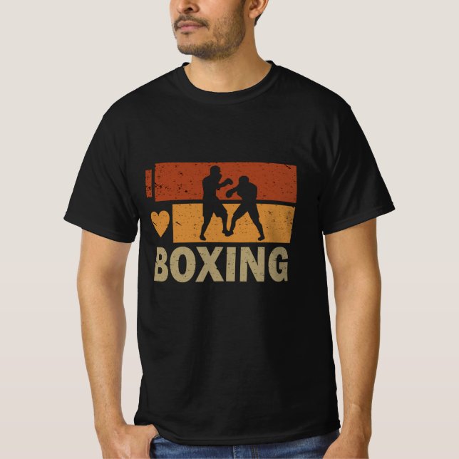 I Love Boxing T-Shirt (Front)
