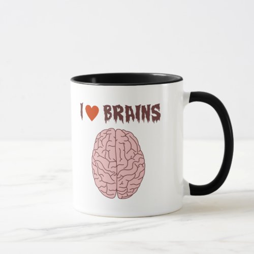 I Love Brains Mug