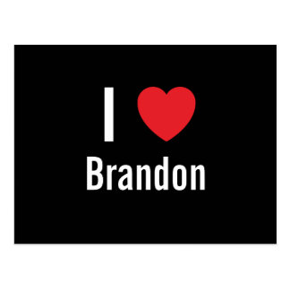 I Heart Brandon Postcards & Postcard Template Designs