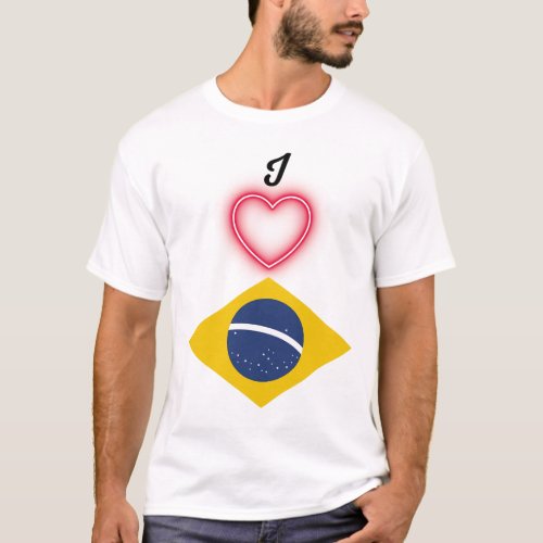 I Love Brazil T_Shirt
