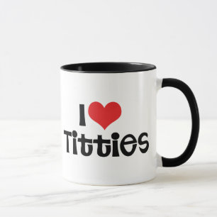 I Love Breasts Mug