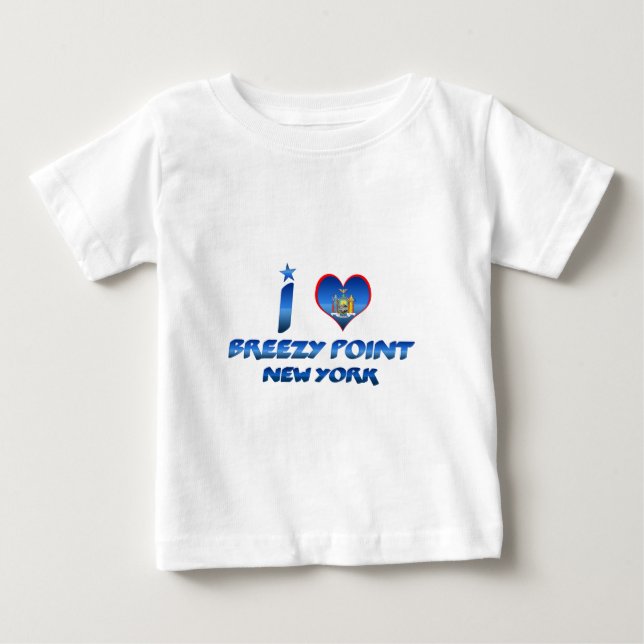 I love Breezy Point, New York Baby T-Shirt (Front)