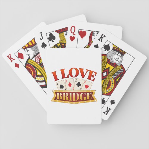 I Love Bridge Card Game Player
