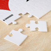 I Love Bridge Card Suits Bridge Attitude Jigsaw Puzzle (Side)