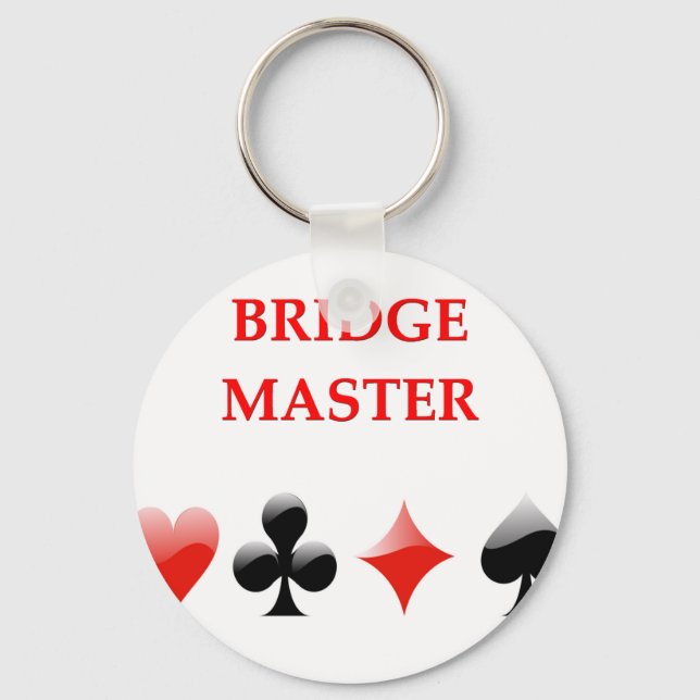i love bridge keychain (Front)