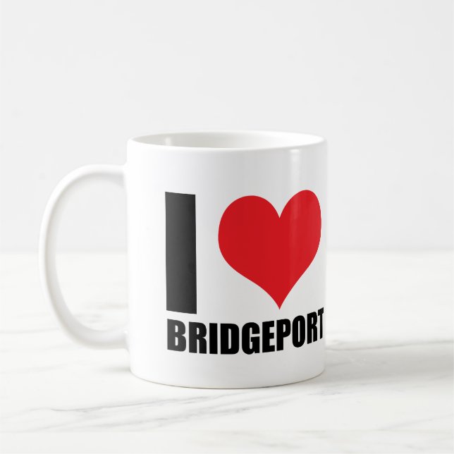 I love Bridgeport Coffee Mug (Left)