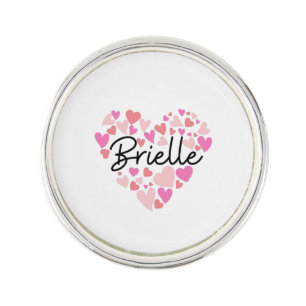 I love Brielle Lapel Pin