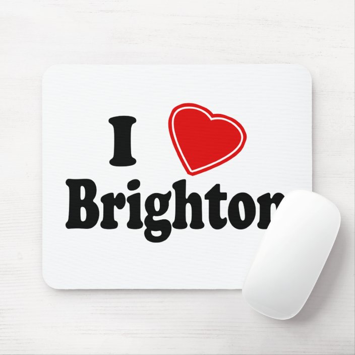 I Love Brighton Mousepad