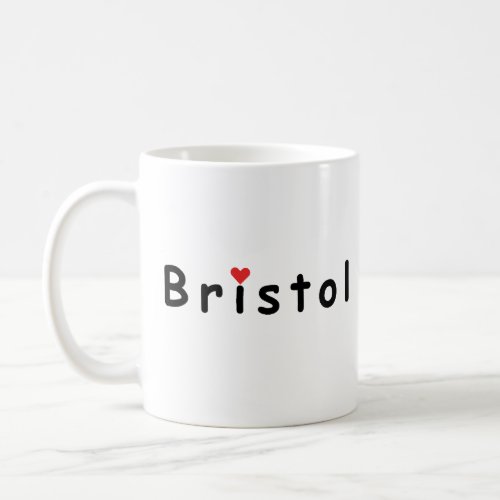 I love Bristol Coffee Mug