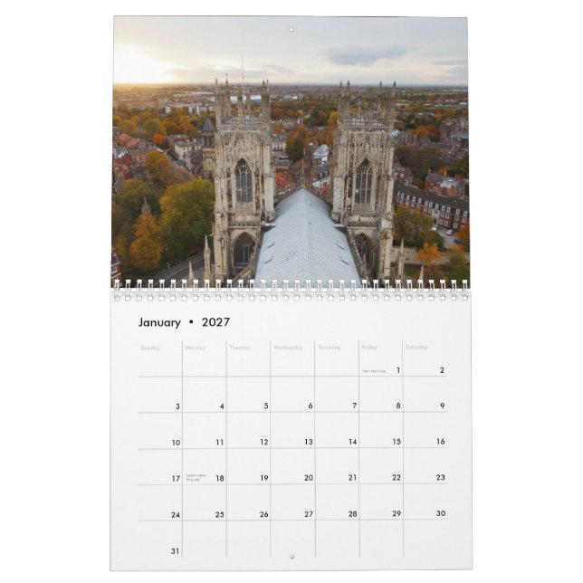 I LOVE BRITAIN 2015 Wall Calendar (Jan 2027)