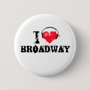 I love broadway button